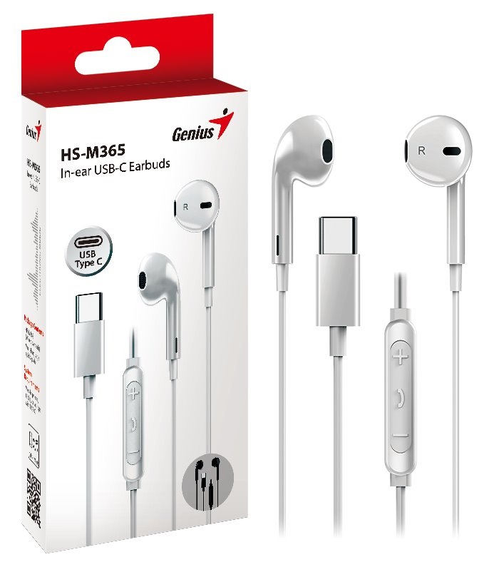 drátový headset Genius HS-M365 s krabičkou