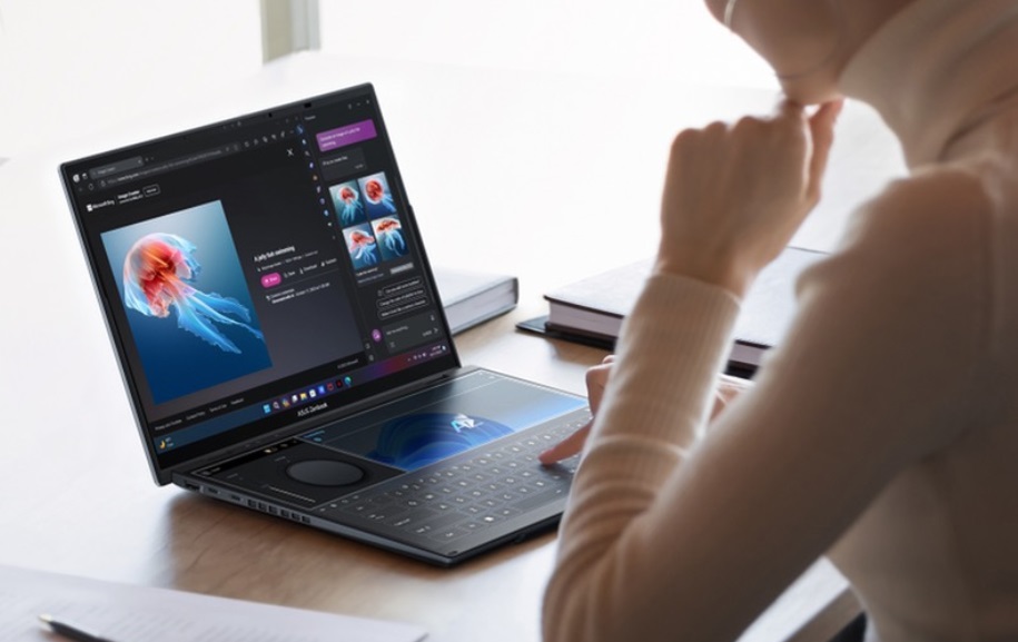 obrázek notebook ASUS ZenBook Duo