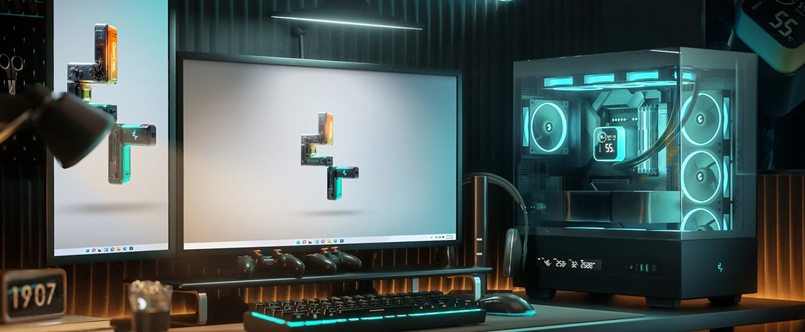obrázek PC skříň DEEPCOOL CH690 DIGITAL součástí herní sestavy