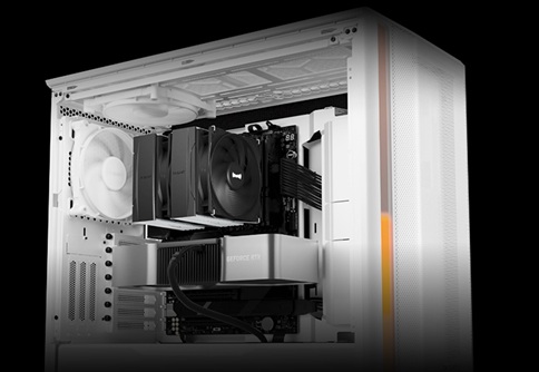 obrázek Be quiet! PURE ROCK PRO 3 v PC skříni