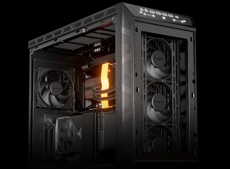 obrázek chladič Be quiet! Silent Loop 3 ARGB v PC skříni