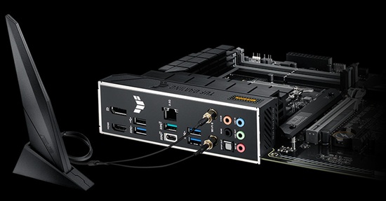 obrázek ASUS TUF GAMING B760-PLUS WIFI s Wi-Fi modulem