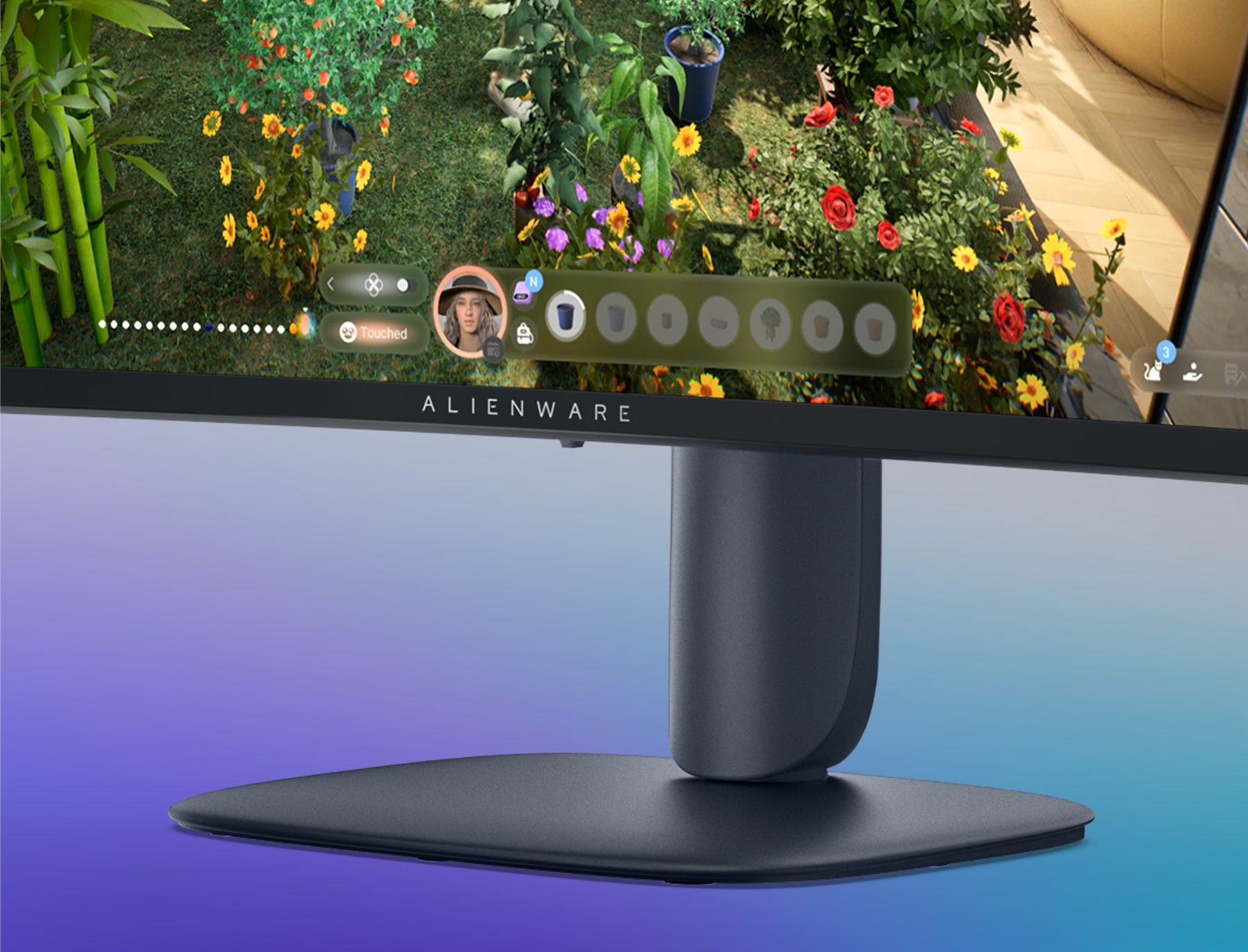 obrázek detail monitoru Dell Alienware AW3225DM