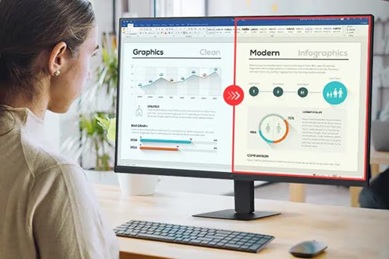 obrázek LG 32U631A-B čtecí režim
