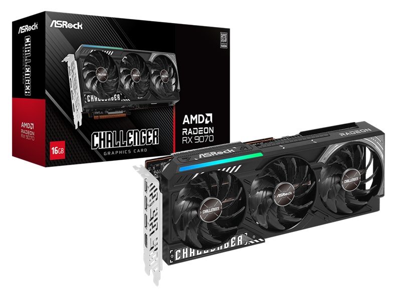 obrázek ASRock Radeon RX 9070 Challenger