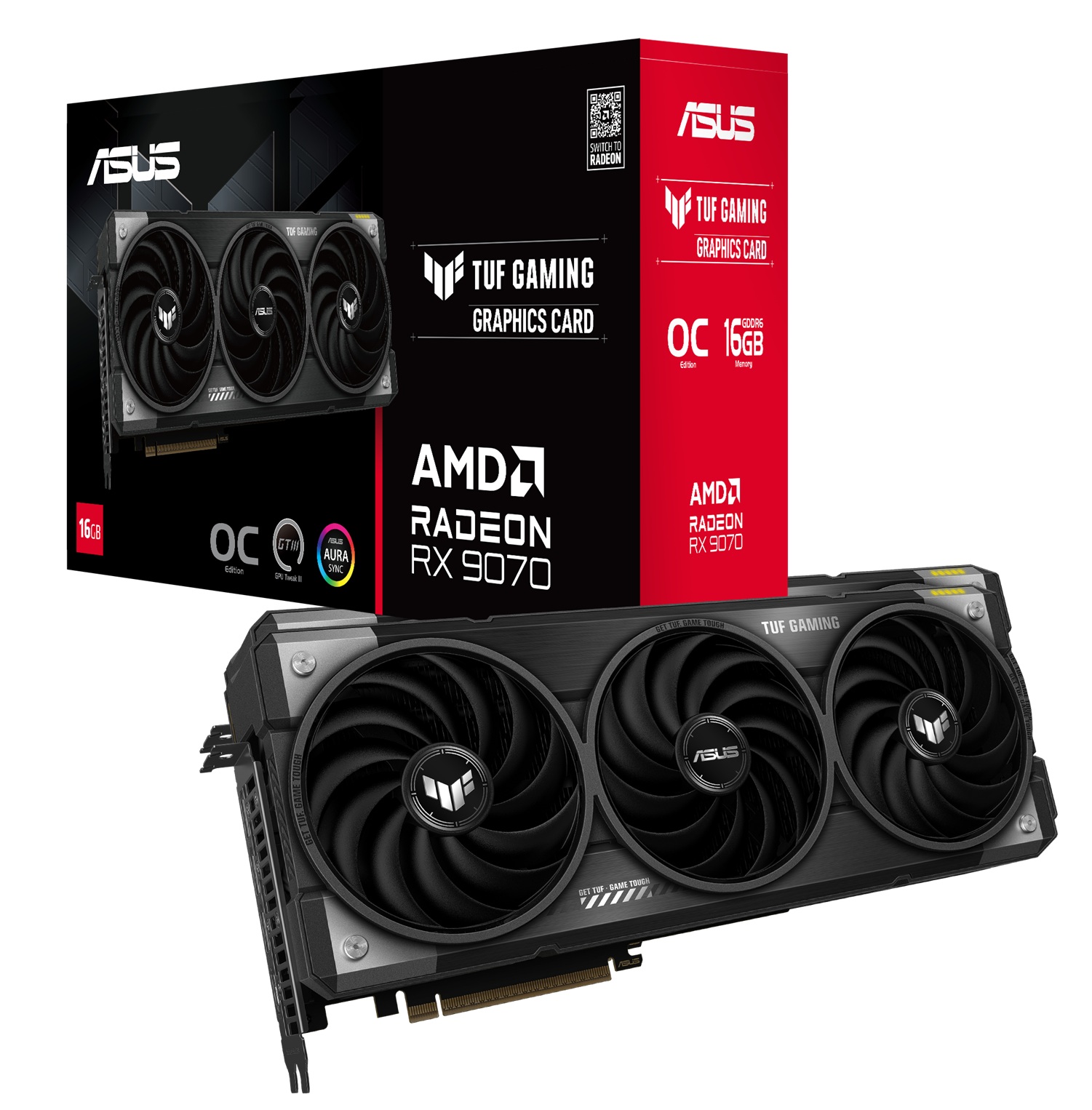 obrázek ASUS TUF GAMING Radeon 9070 OC
