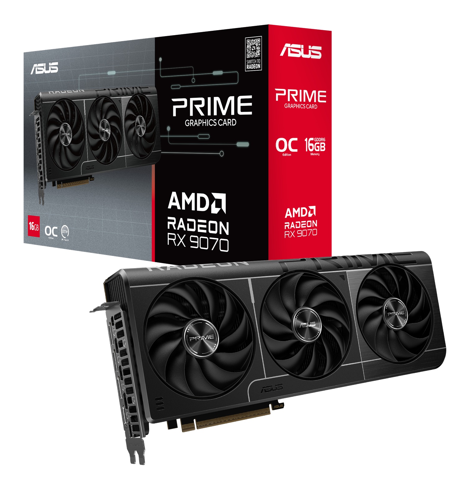 obrázek ASUS PRIME Radeon RX 9070 OC