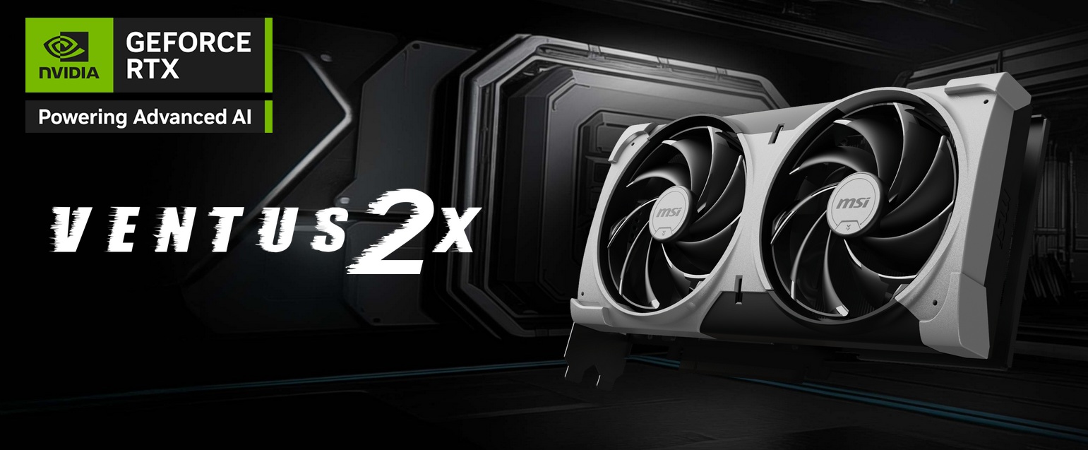 obrázek MSI GeForce RTX 5070 12G VENTUS 2X OC