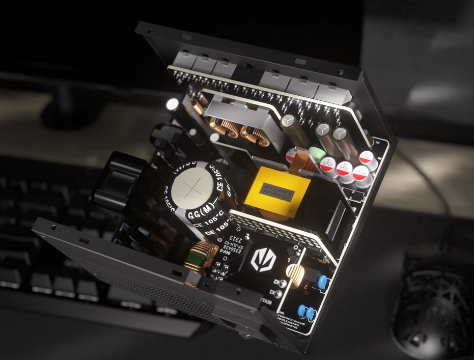 obrázek kondenzátor zdroje Endorfy Supremo FM6 Gold 1000W