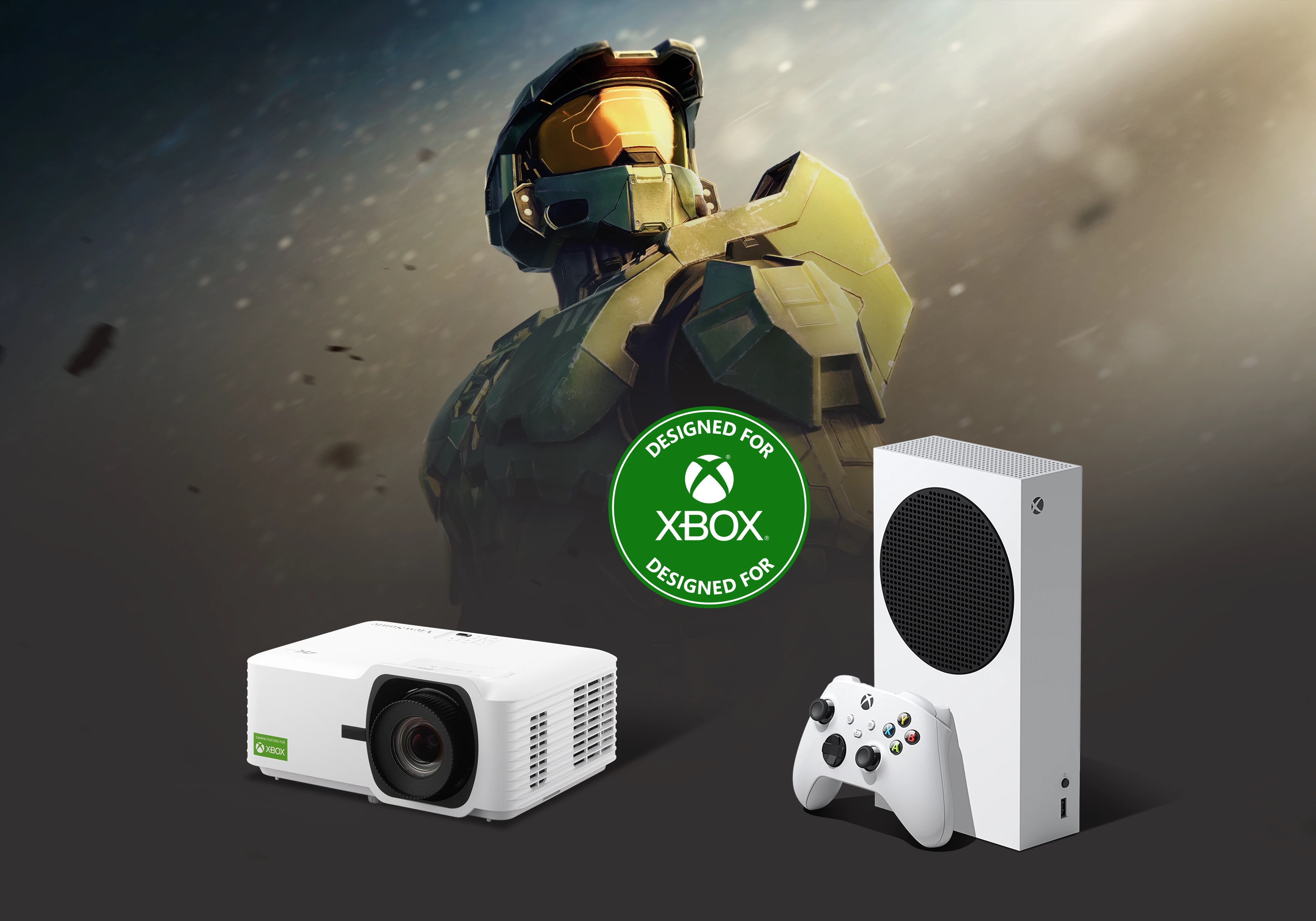 obrázek projektor ViewSonic LX700-4K navržen pro Xbox