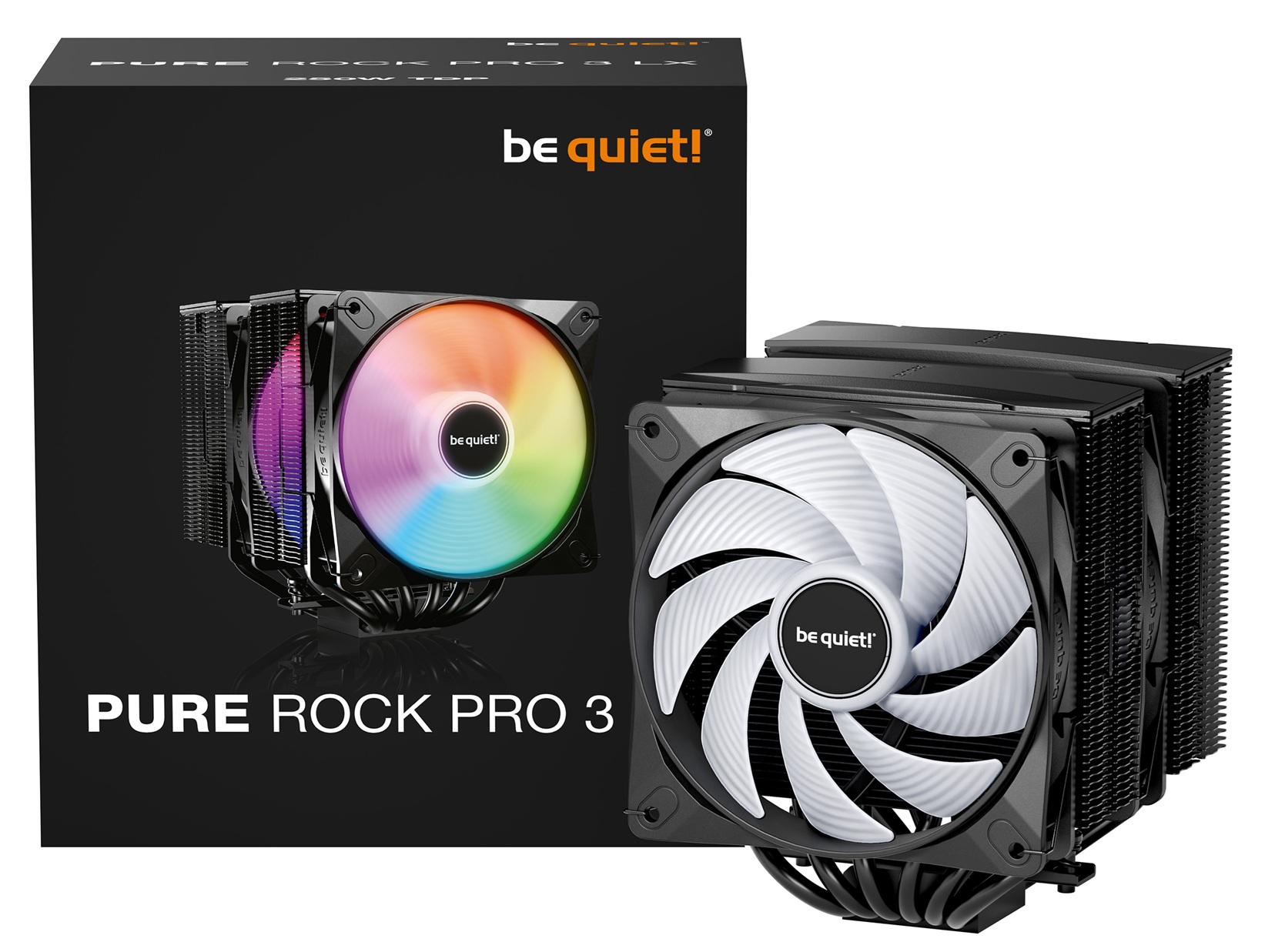 obrázek chladič Be quiet! PURE ROCK PRO 3 LX Black