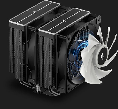 obrázek chladič DEEPCOOL AG620 BK ARGB V2