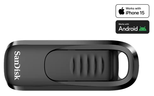 obrázek flashdisk SanDisk Ultra Slider USB-C