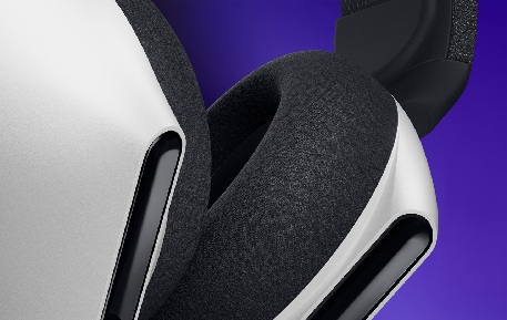 obrázek herní headset Dell Alienware AW725H prodyšná textilie