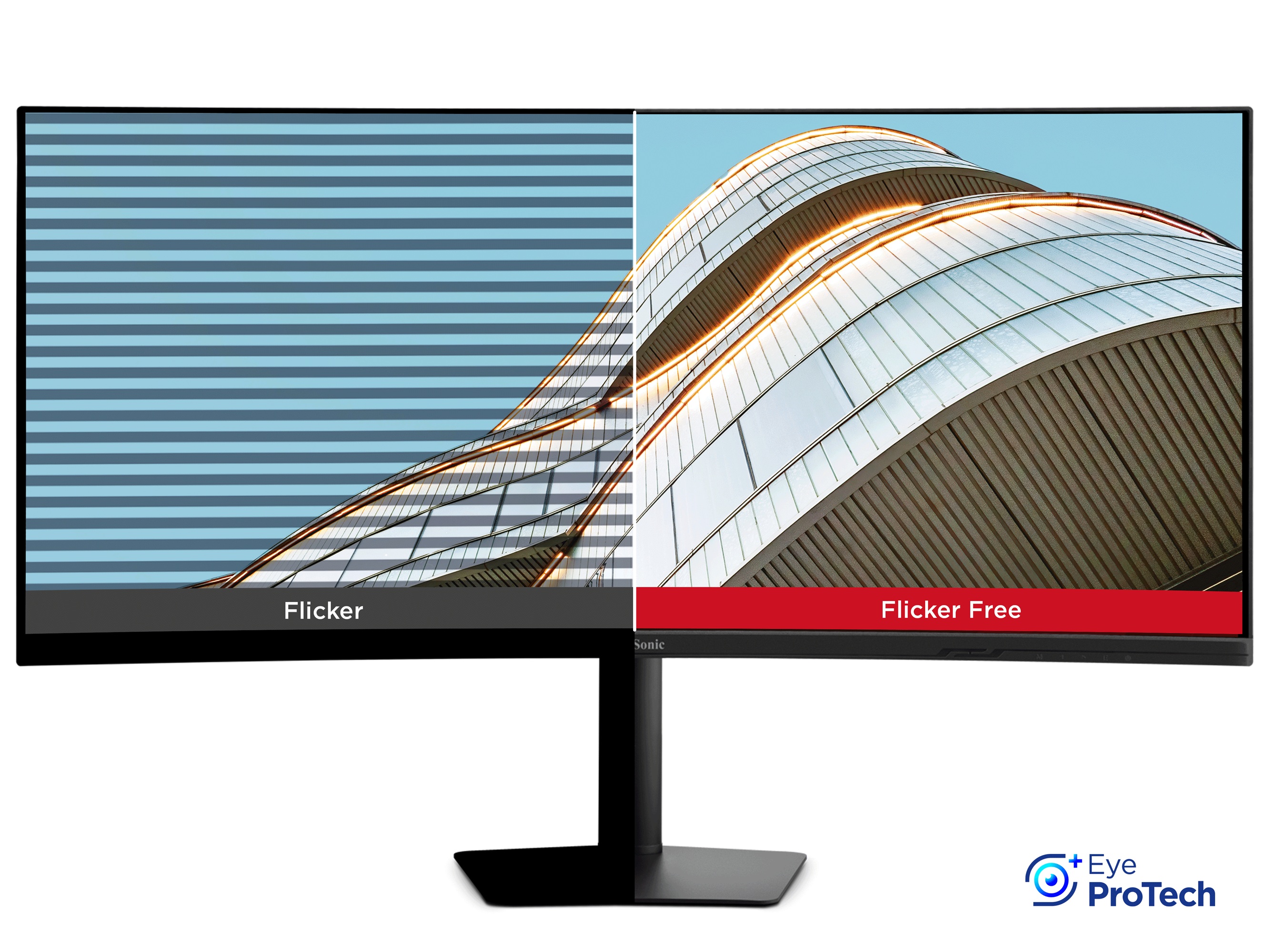 ViewSonic VA3820C ochrana očí Eye ProTech