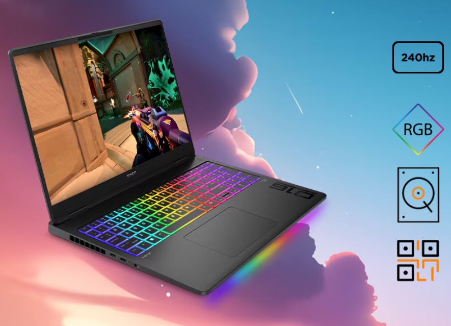 obrázek notebook obrázek notebook HP Omen Max 16 vlastnosti