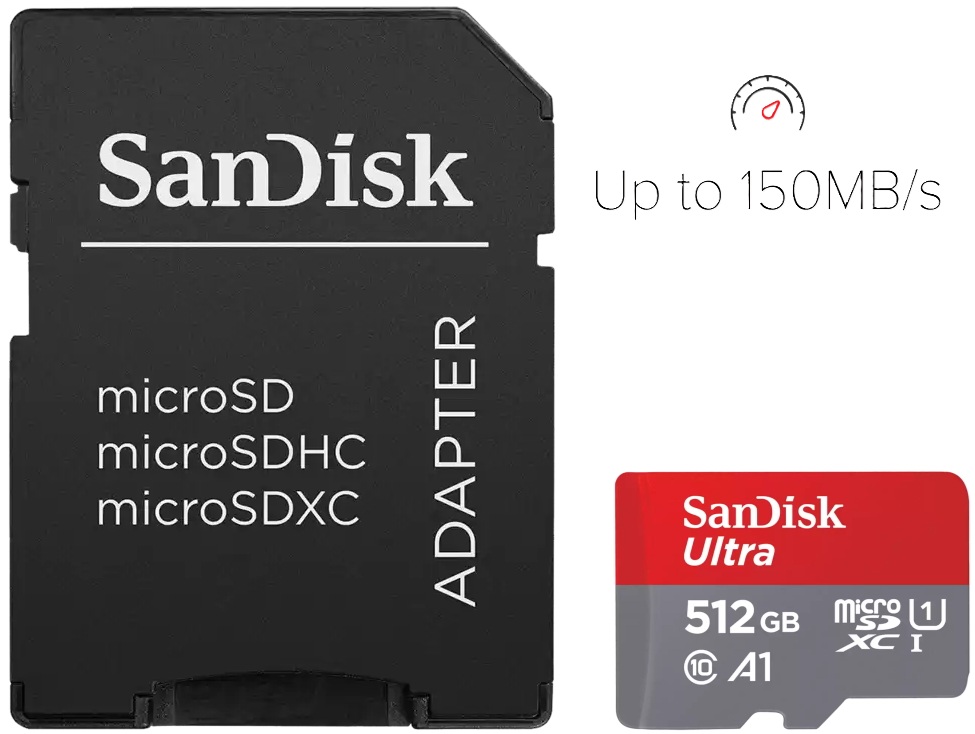 obrázek paměťová karta SanDisk Ultra microSDXC