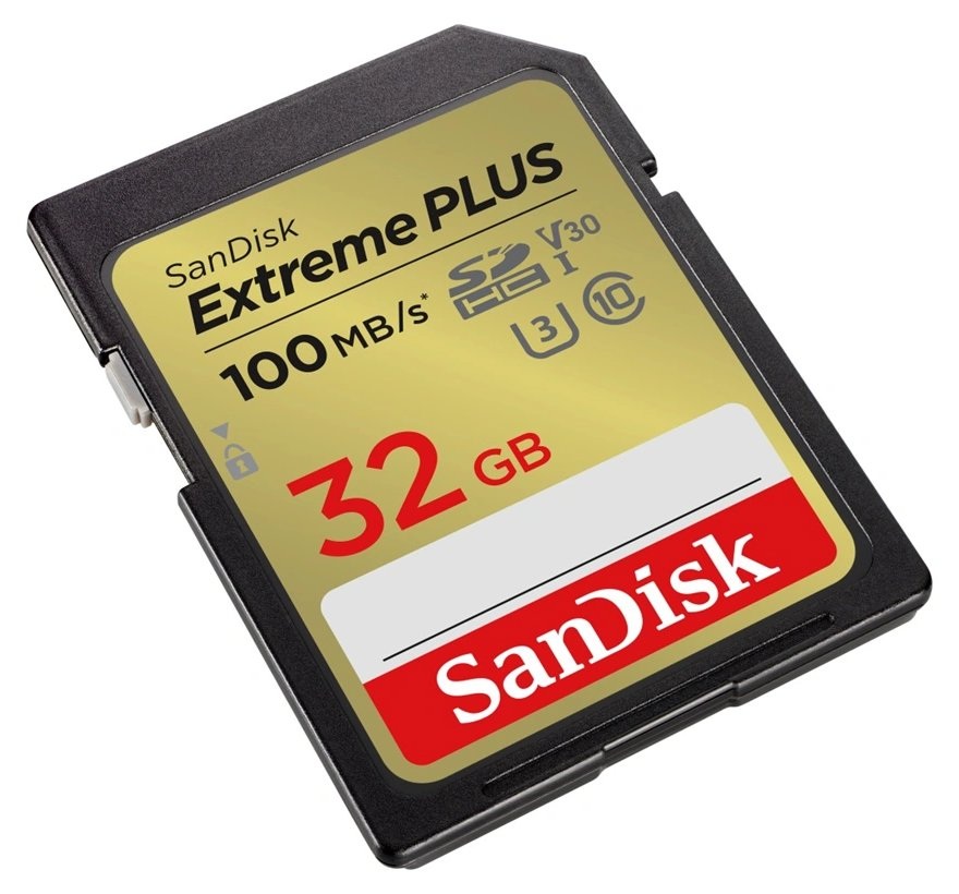 obrázek paměťová karta SanDisk Extreme PLUS SDHC