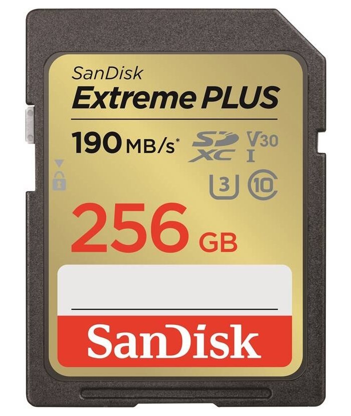 obrázek paměťová karta SanDisk Extreme PLUS SDXC