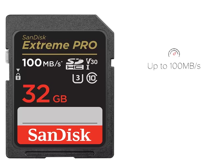 obrázek paměťová karta SanDisk Extreme PRO SDHC