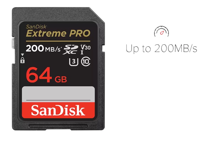 obrázek paměťová karta SanDisk Extreme PRO SDXC