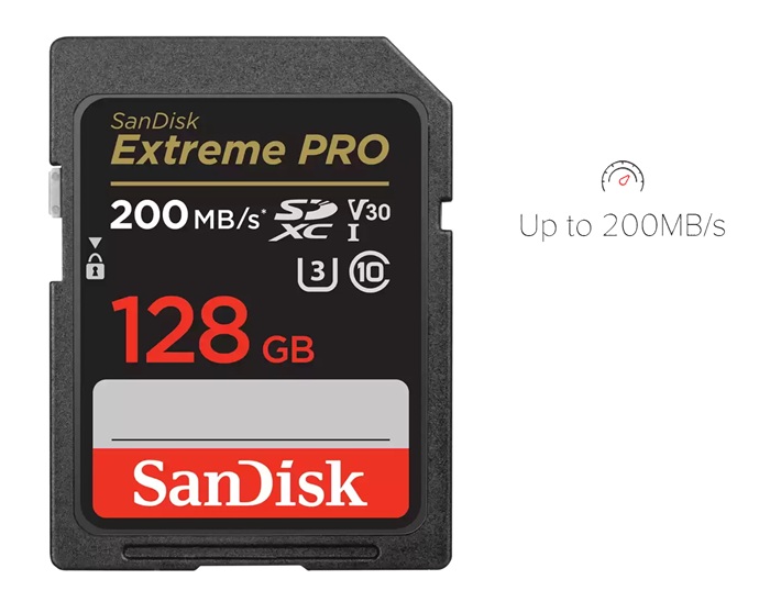 obrázek paměťová karta SanDisk Extreme PRO SDXC