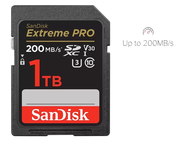 obrázek paměťová karta SanDisk Extreme PRO SDXC