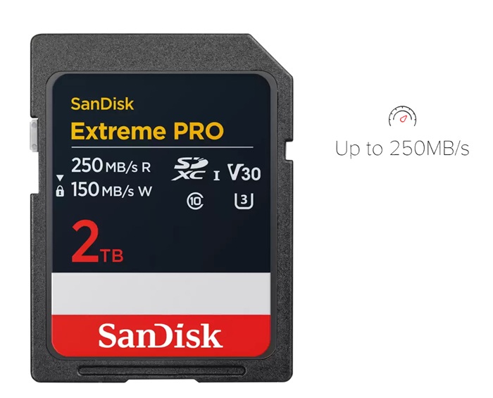 obrázek paměťová karta SanDisk Extreme PRO SDXC