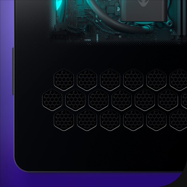 obrázek DELL Alienware Aurora R17 odvětrávání skříně