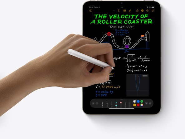 Apple iPad mini (2024) Wi-Fi psaní