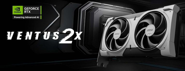 obrázek grafická karta MSI GeForce RTX 5060 Ti 16G VENTUS 2X OC PLUS