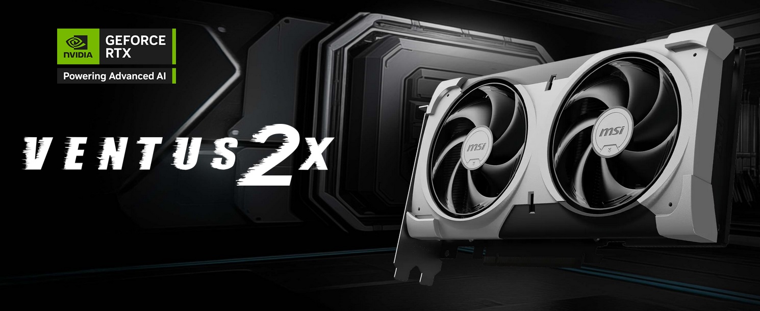 obrázek grafická karta MSI GeForce RTX 5060 Ti 8G VENTUS 2X OC PLUS