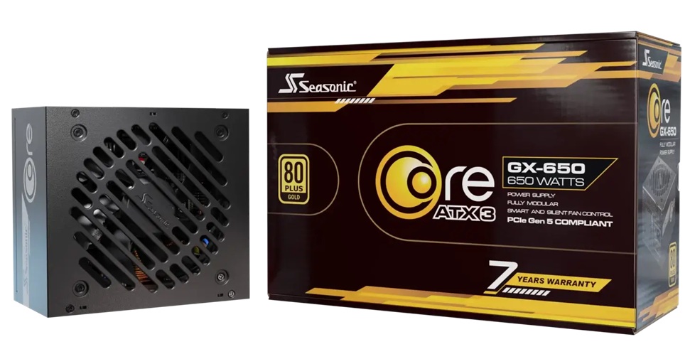 SEASONIC zdroj Core GX-650 ATX 3