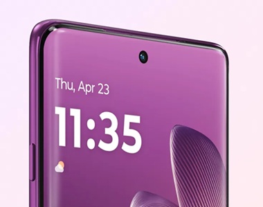 smartphone Motorola EDGE 60 Pro detail