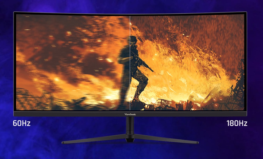 obnovovací frekvence 180 Hz