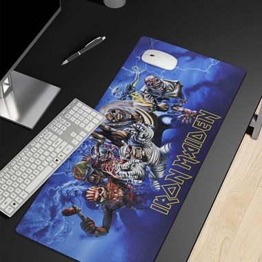 podložka pod myš Iron Maiden Gaming Mouse Pad XXL na stole