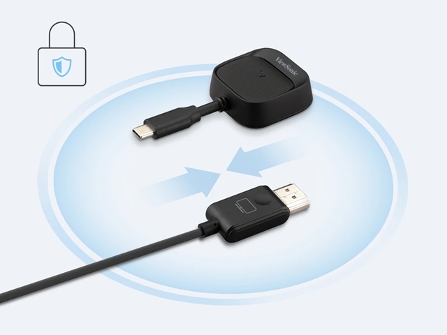 ViewSonic ViewShare WPD-900 zabezpečené připojení
