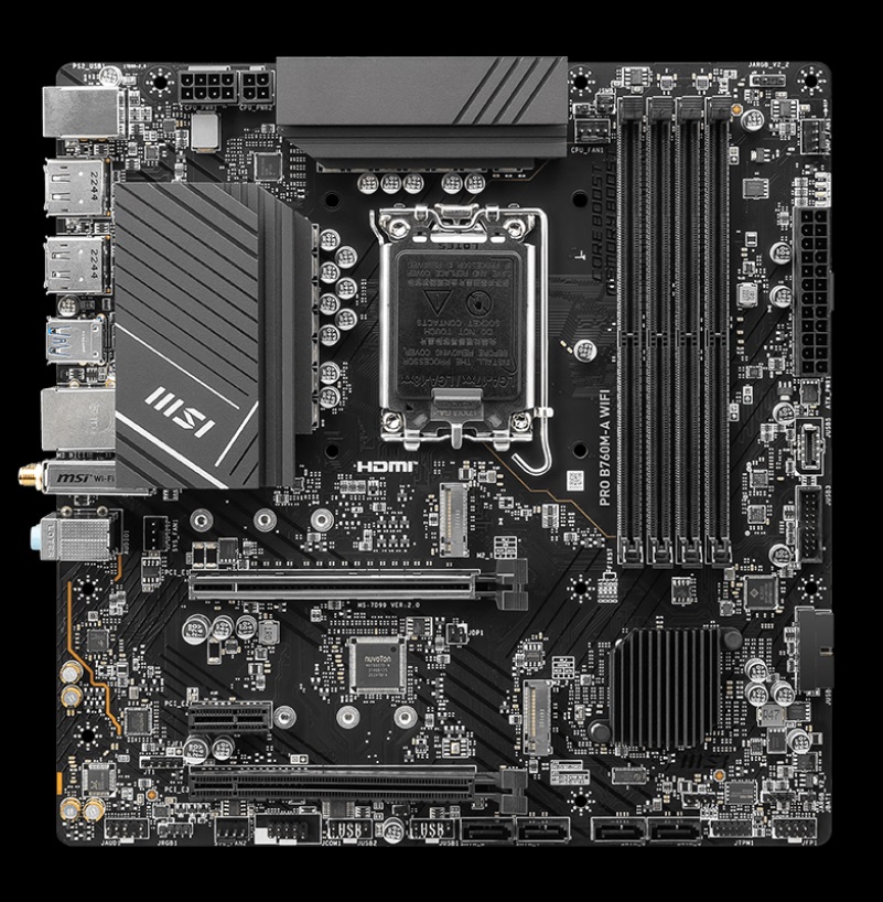 obrázek základní deska MSI PRO B760M-A WIFI