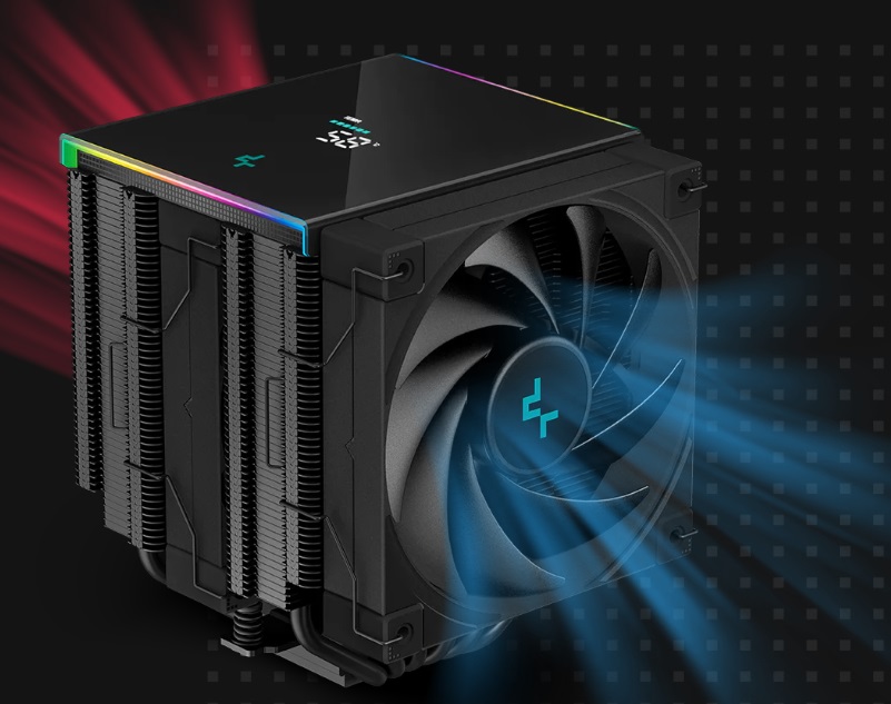 chladič DEEPCOOL displej