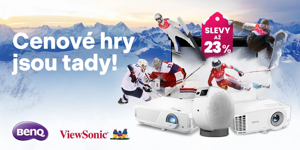 cenové hry benq a viewsonic
