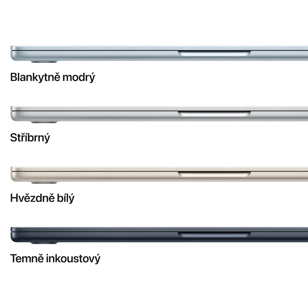 Apple MacBook Air 13" (M5) &ndash; barevné varianty