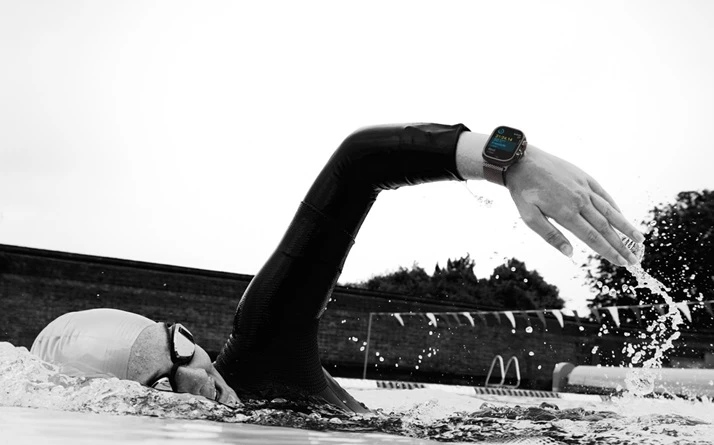 Apple Watch Ultra 3 voděodolné