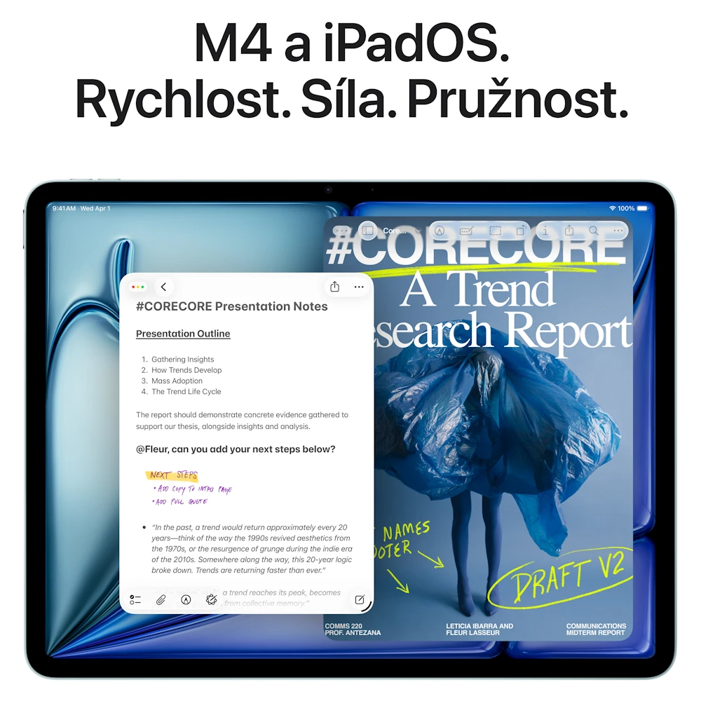 Čip M4 &ndash; rychlost, síla, pružnost