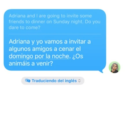 funkce Live Translation