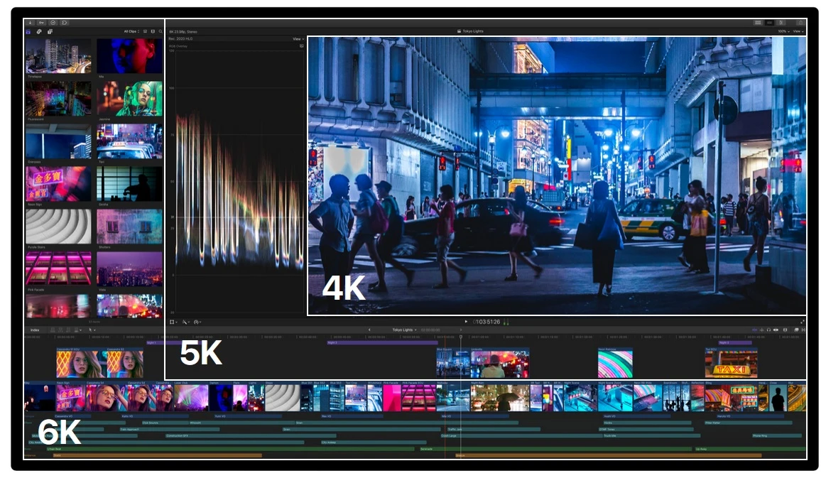 Apple Pro Display XDR 32" rozlišení 6K Retina