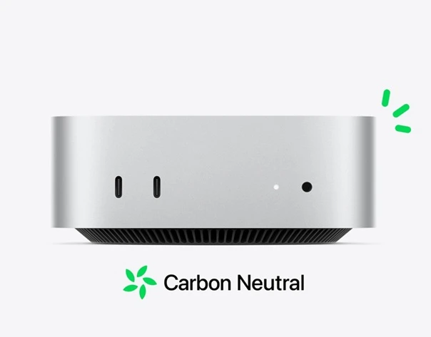 Apple Mac Mini uhlíkově neutrální