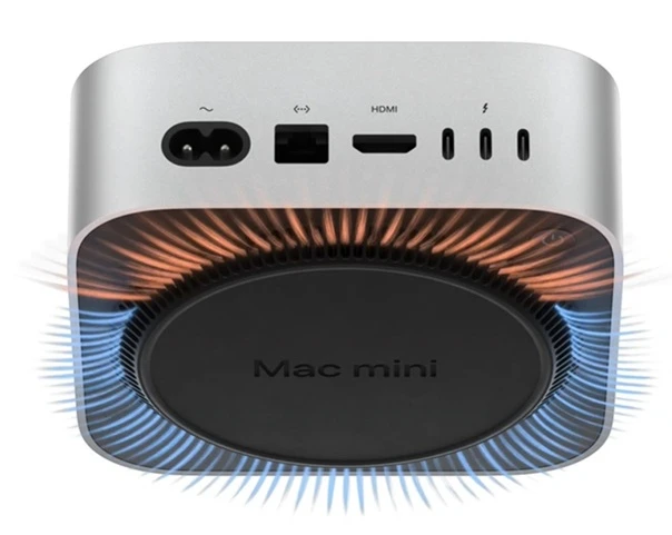 Apple Mac Mini chlazení