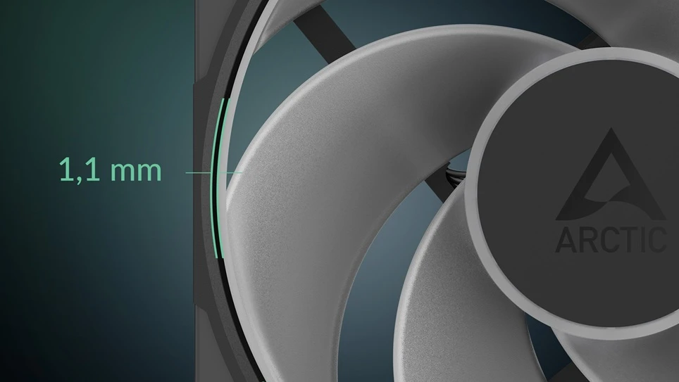 ventilátor ARCTIC P12 Pro Reverse A-RGB detail