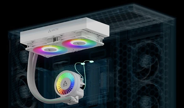 vodní chladič ARCTIC Liquid Freezer III Pro 240 A-RGB snadné připojení
