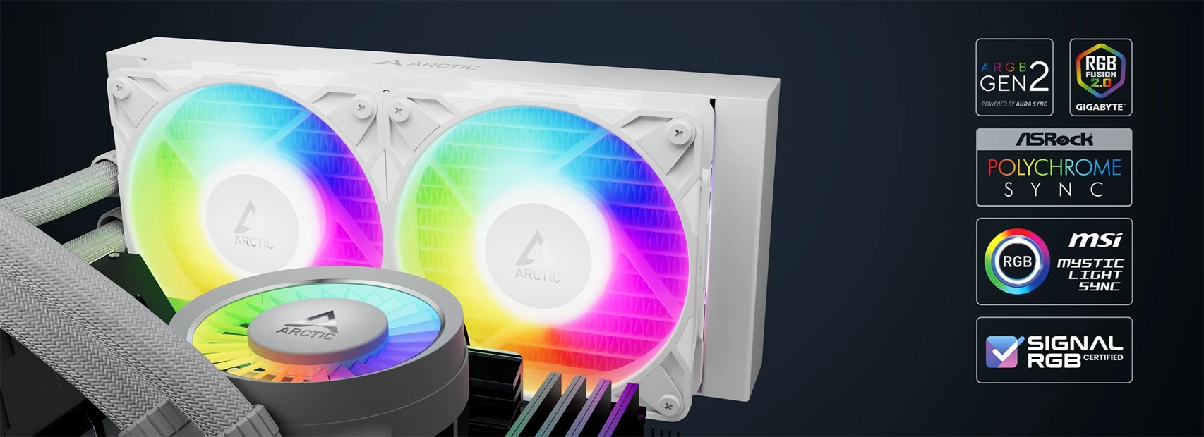 vodní chladič ARCTIC Liquid Freezer III Pro 280 A-RGB